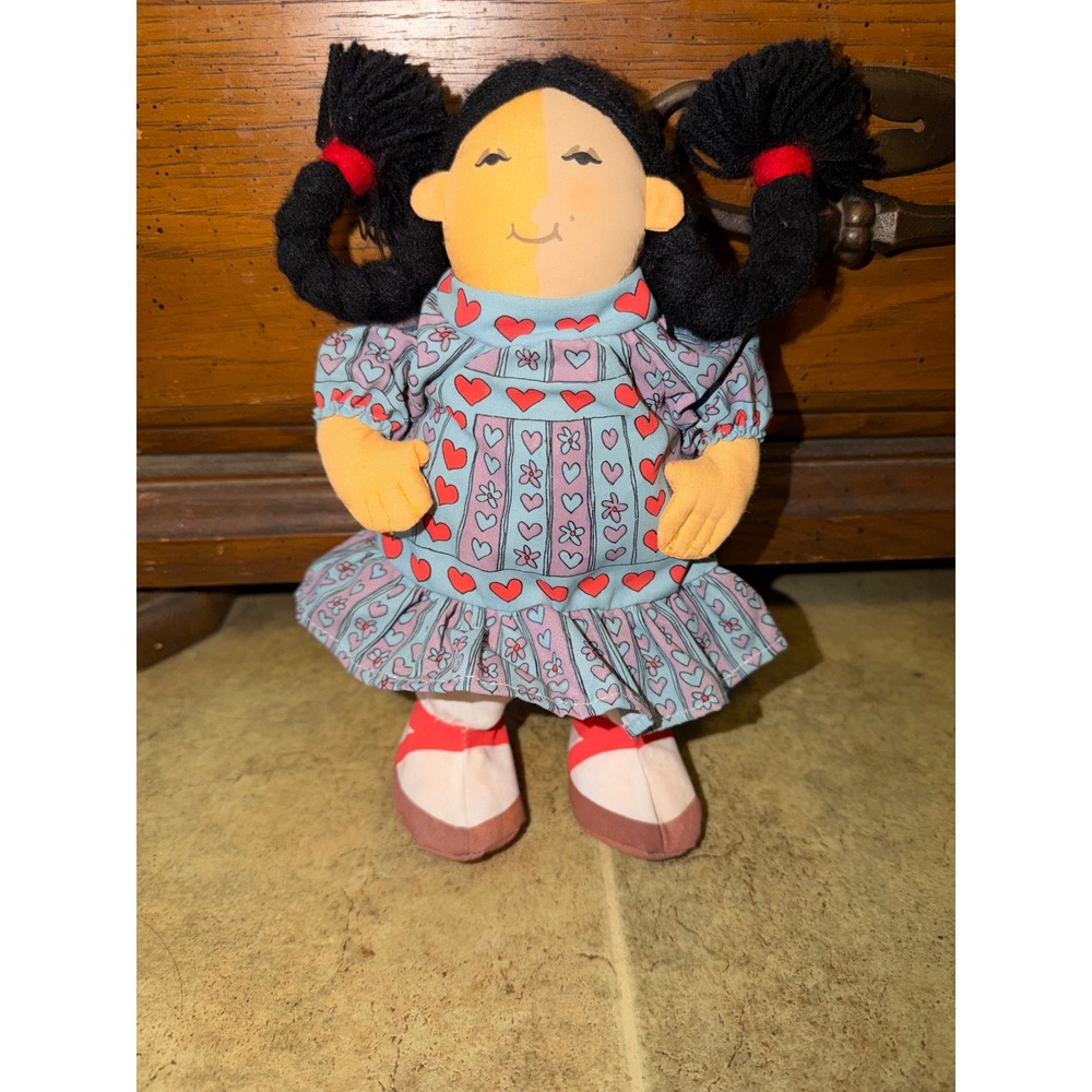 Vintage 1993 Mama Do You Love Me 9"Plush Doll Barbara Lavallee MerryMakers